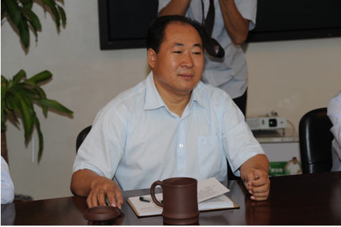 王研 李金发会见中化地质矿山总局韩豫川一行